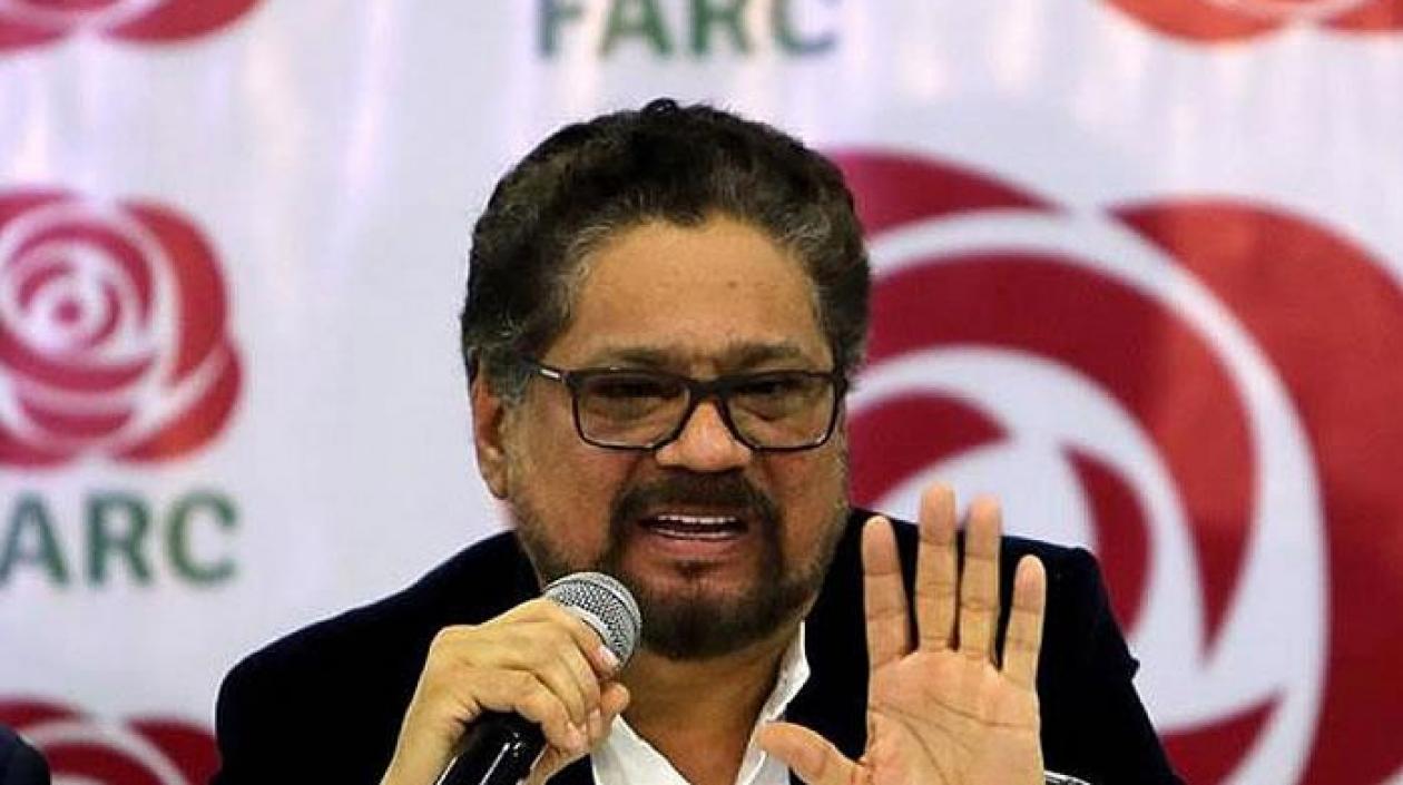 Foto de archivo de Iván Márquez, de quien su paradero se desconoce.