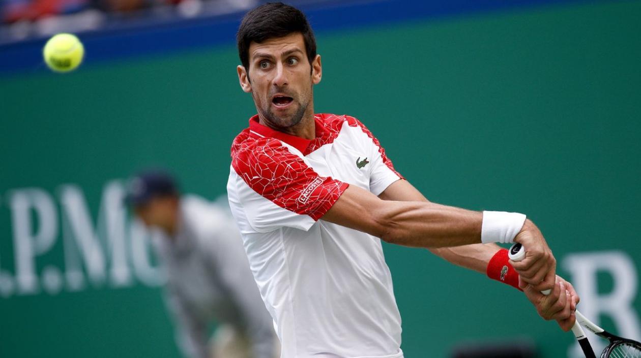 El serbio Novak Djokovic.