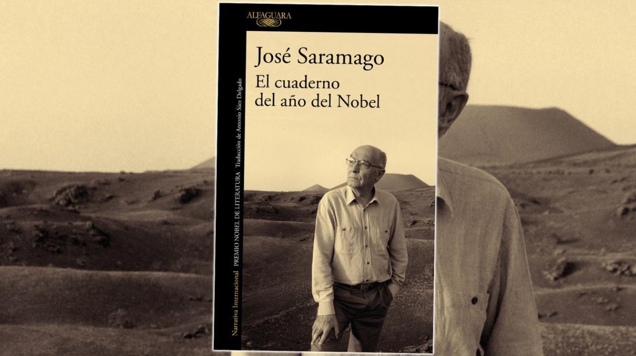 Portada del libro "El cuaderno del año del Nobel".