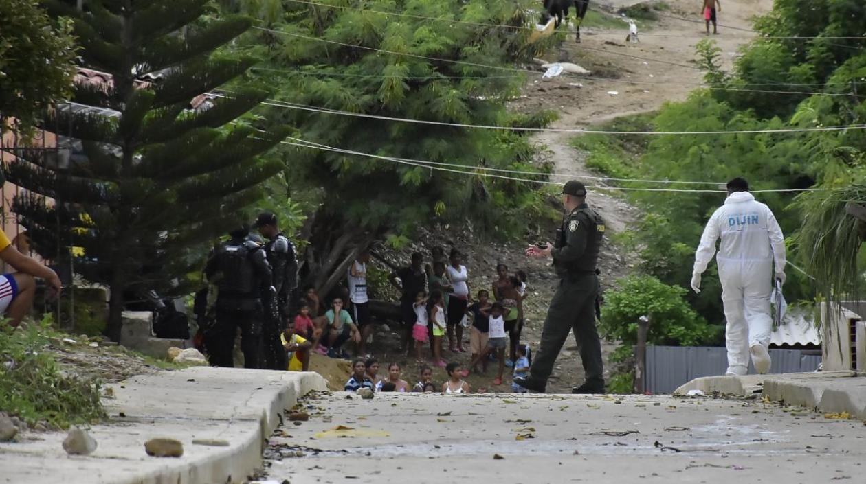 Lugar de los hechos.