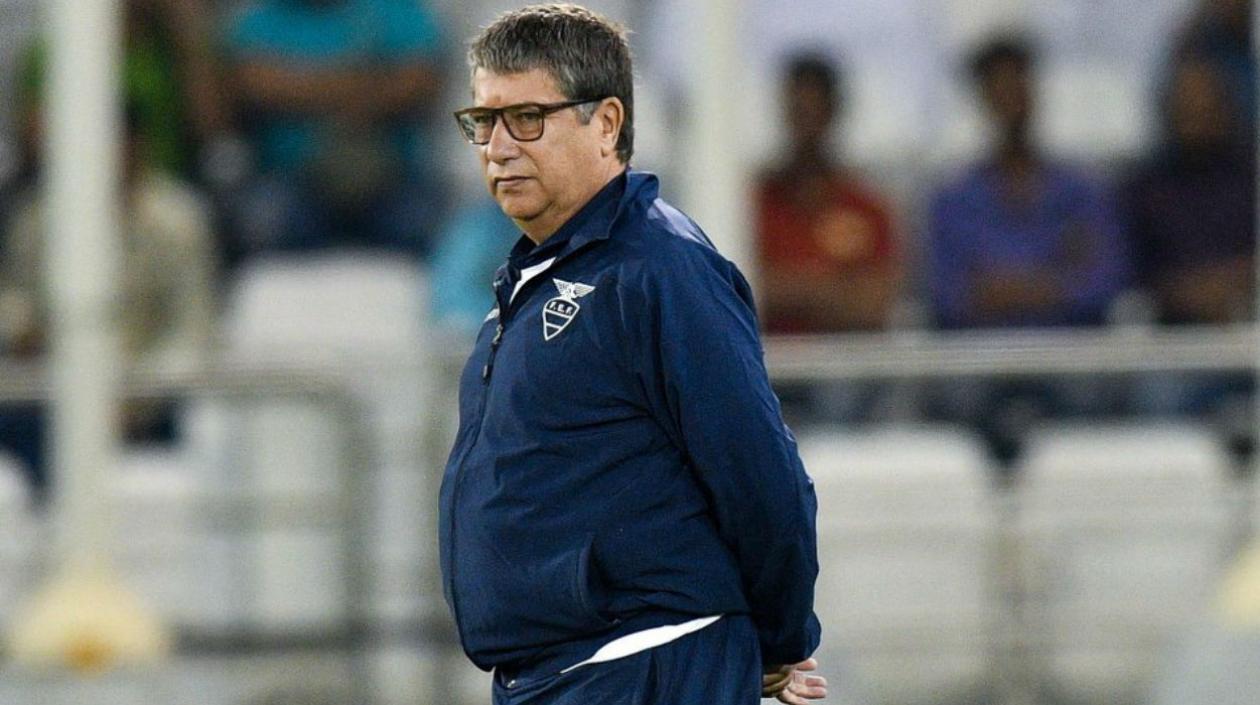 Hernán Dario 'Bolillo' Gómez, técnico de Ecuador. 