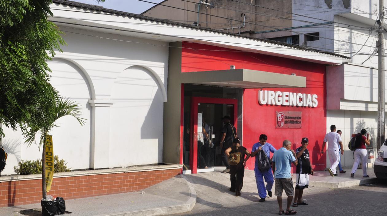 La víctima llegó sin vida al Hospital Juan Domínguez Romero.