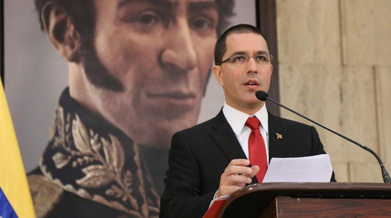 Jorge Arreaza, canciller venezolano.