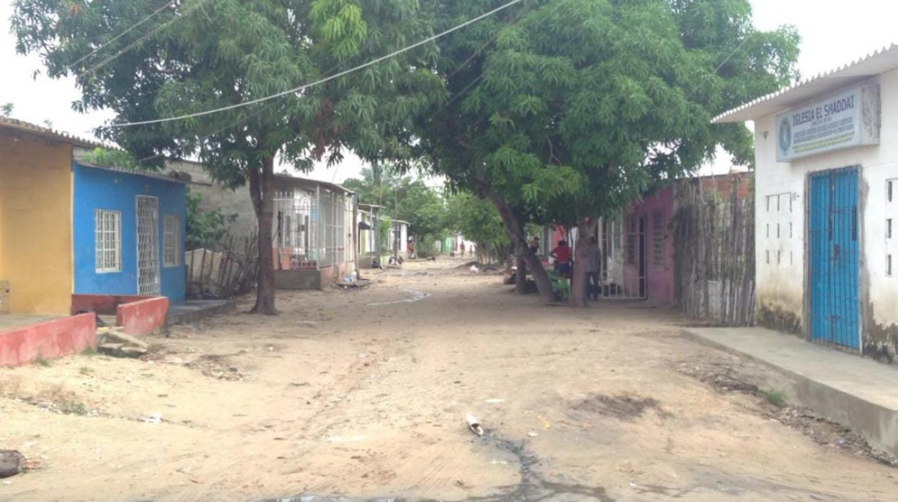 En este lugar ocurrió el doble crimen en el barrio Ciudad Paraíso.