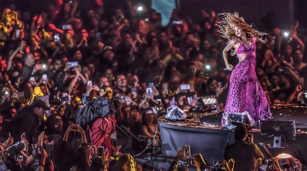 Shakira en México.