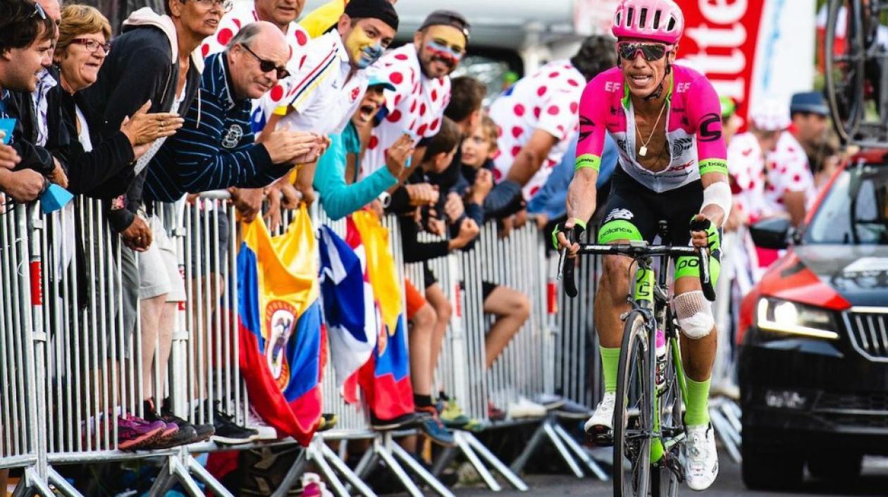 Rigoberto Urán, ciclista colombiano. 