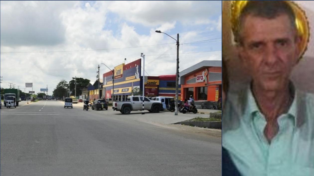 Francisco Luis Arboleda Vélez fue atropellado por un bus.