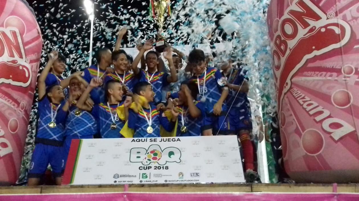 Killa FC, campeón de la categoría 2005. 