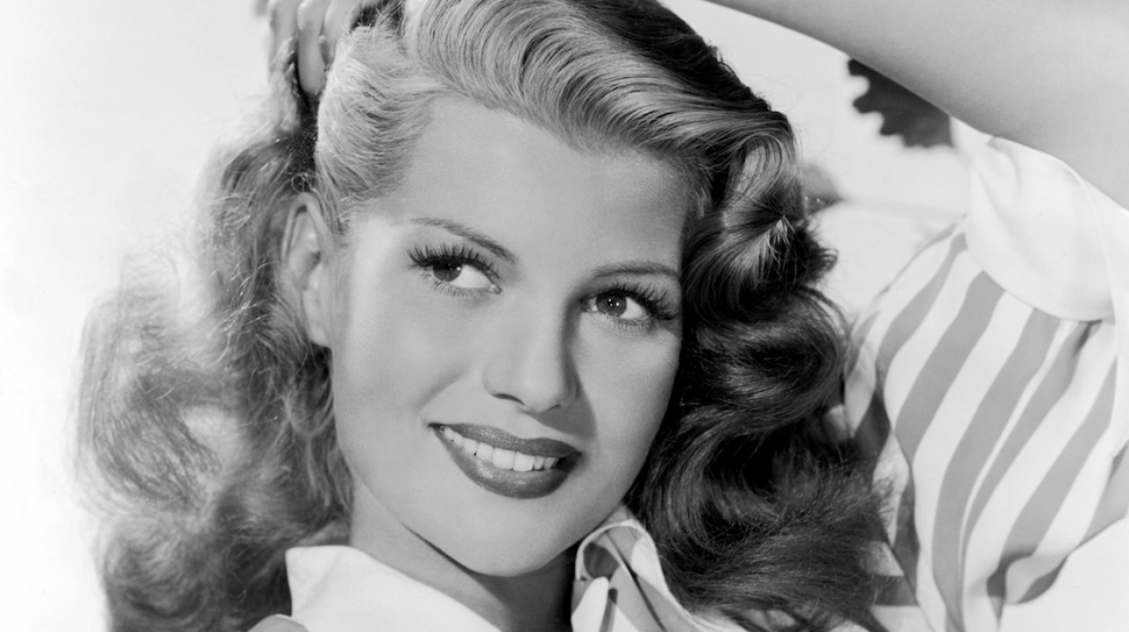 La actriz Rita Hayworth.