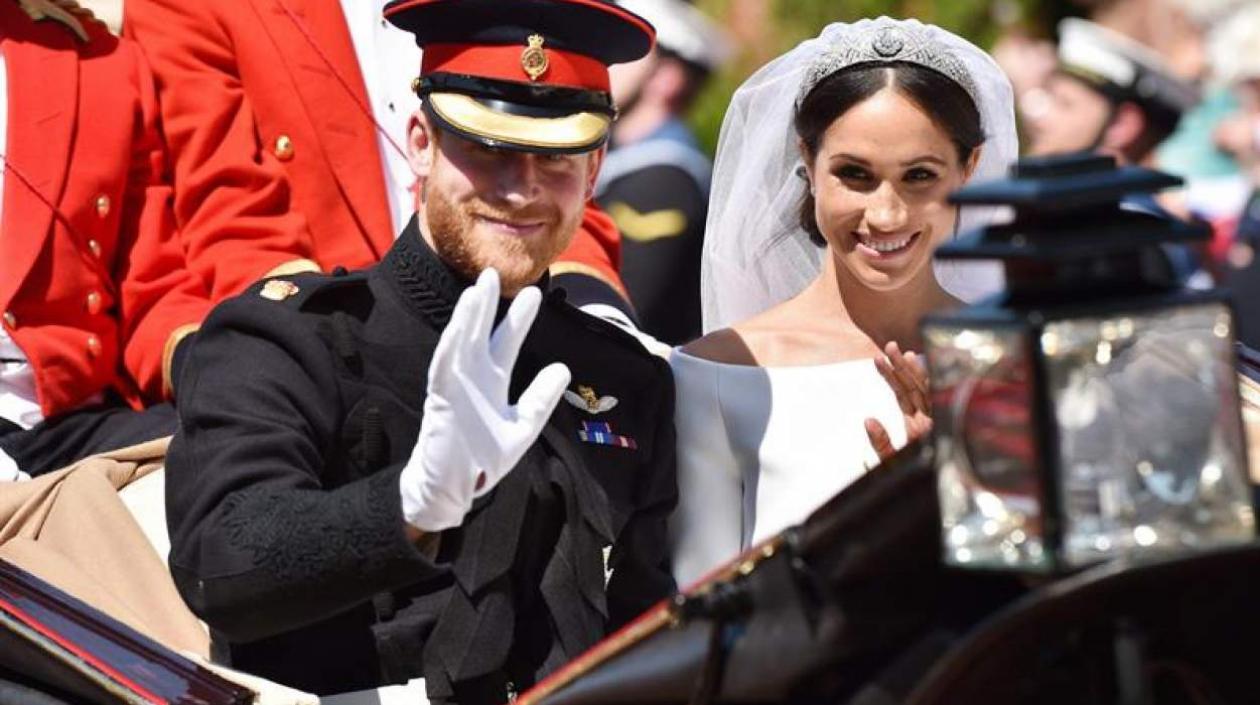 Los duques de Sussex, Enrique y Meghan. 