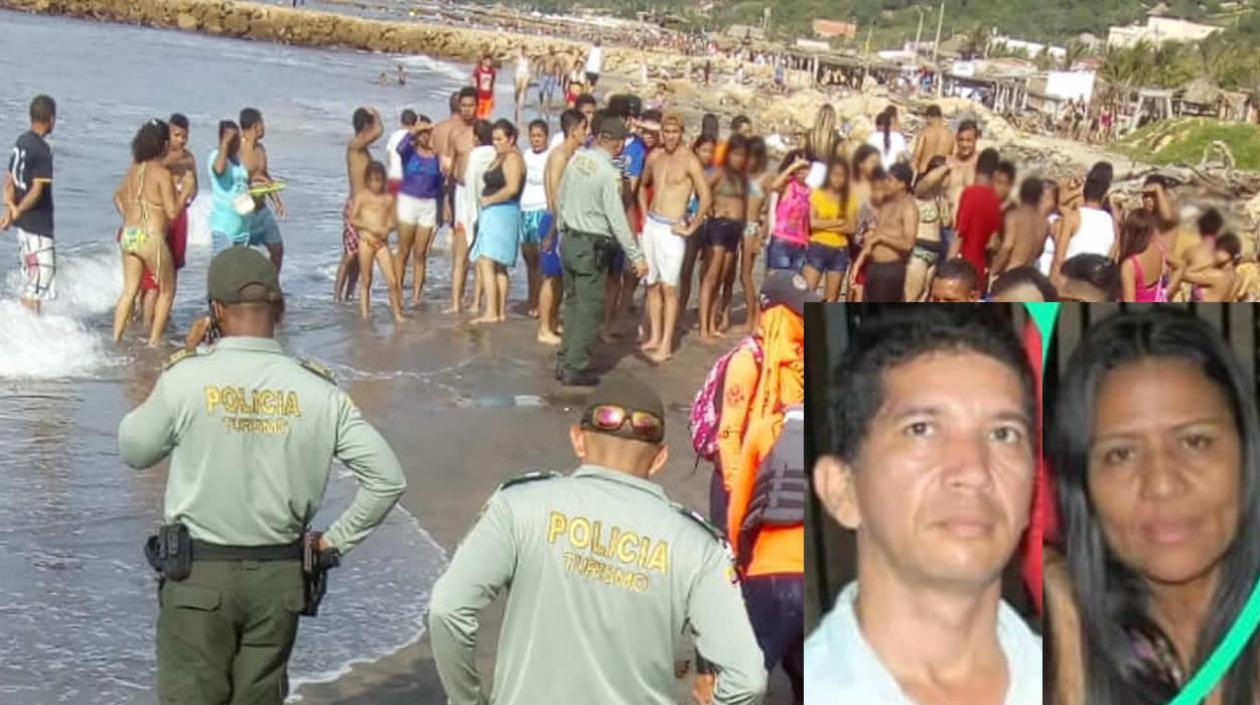 Nelson Díaz Niebles y Ana Muñoz Cantillo. 