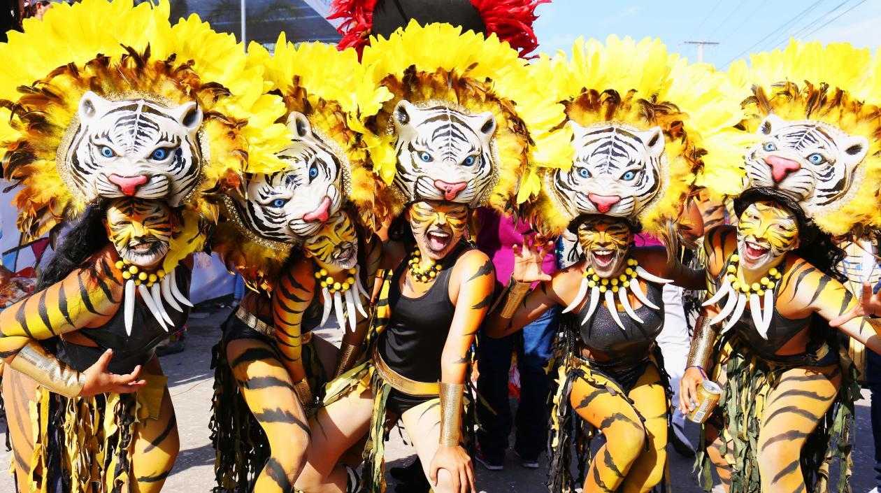 Comparsa Selva Africana.