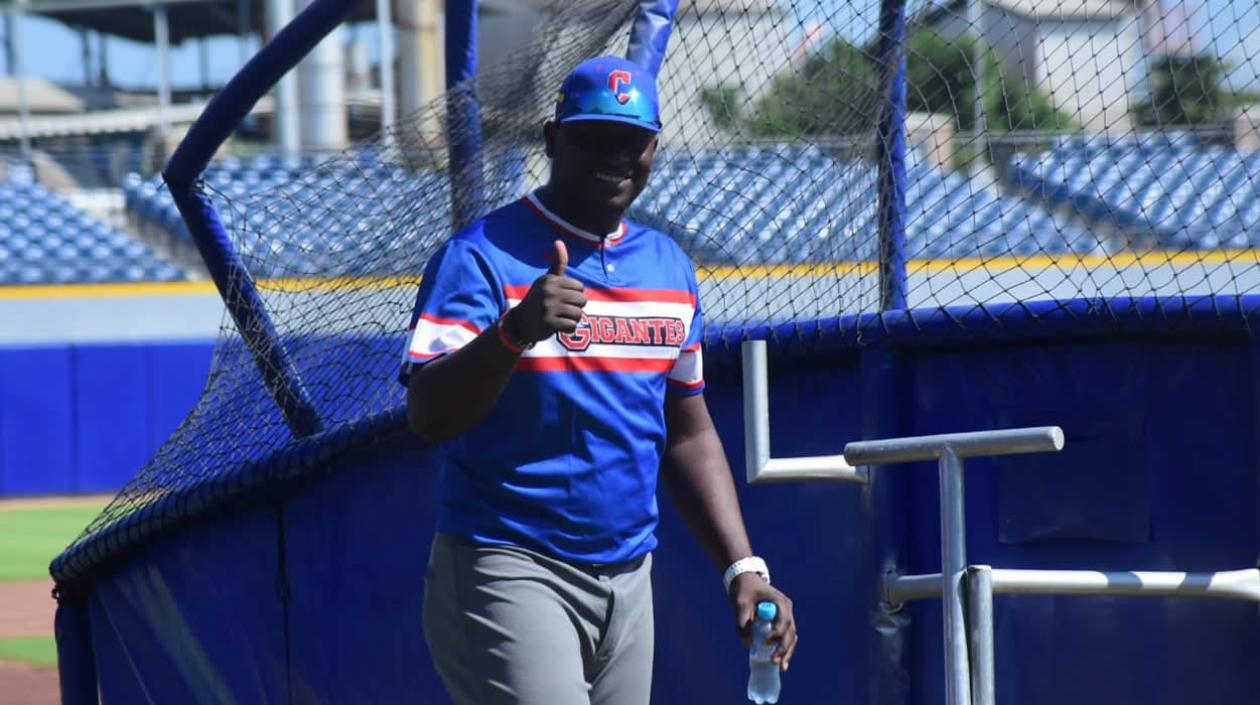 Jair Fernández, mánager de Selección Colombia de béisbol sub-23.