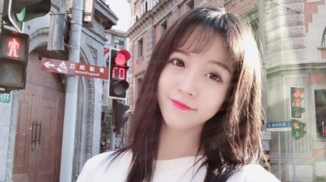 La estrella china de Internet Yang Kaili.