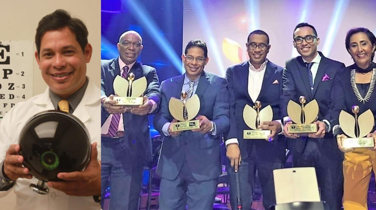 El optómetra Hernando Hernández Leal, egresado de la UniMetro, fue uno de los ganadores de Titanes Caracol.