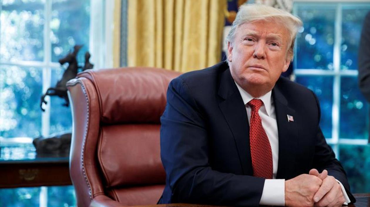 Donald Trump, presidente de Estados Unidos.