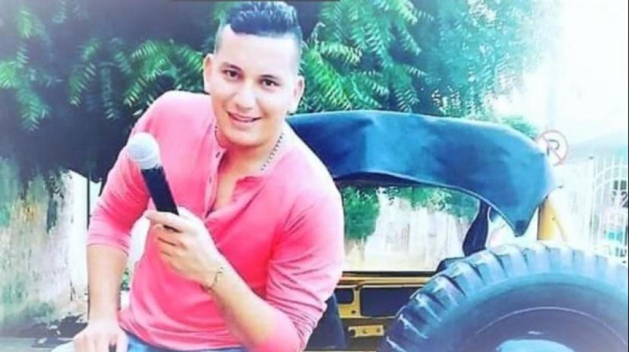 El cantante vallenato Daniel 'Tato' Solano.