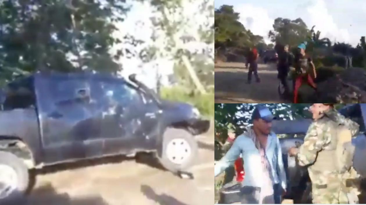 Así atacaron a los militares en Tibú.