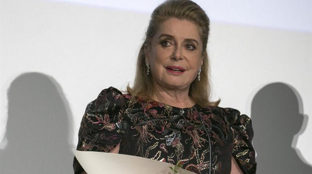 La actriz francesa Catherine Deneuve.