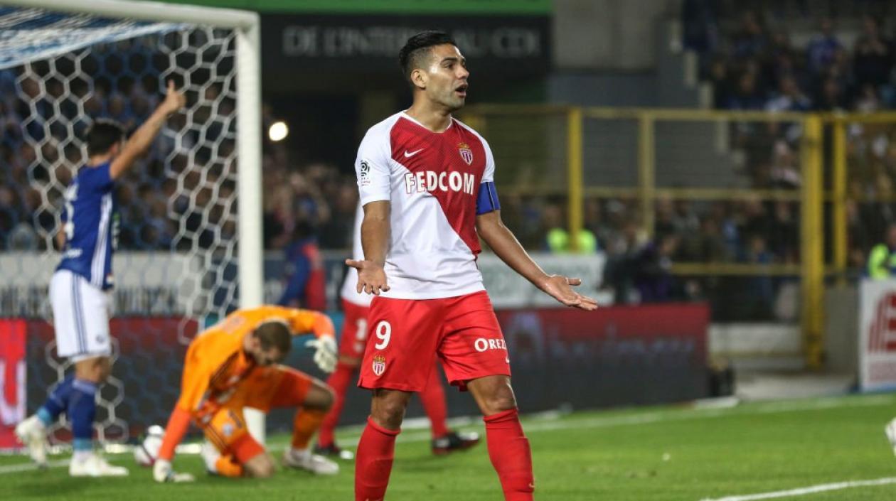 Radamel Falcao García, delantero de Mónaco. 