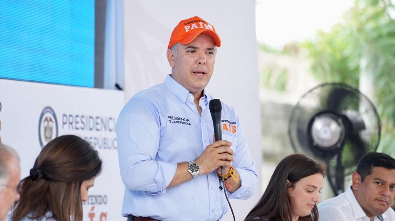 Presidente Duque habló claro sobre la empresa Triple A.