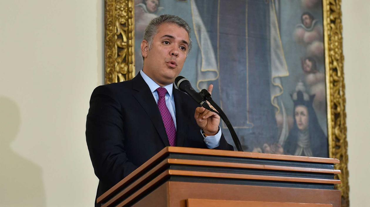 Presidente Iván Duque