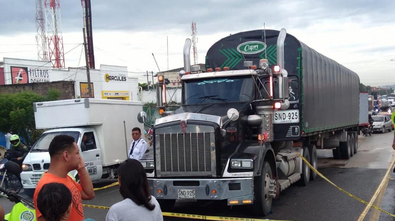 Accidente en la Circunvalar
