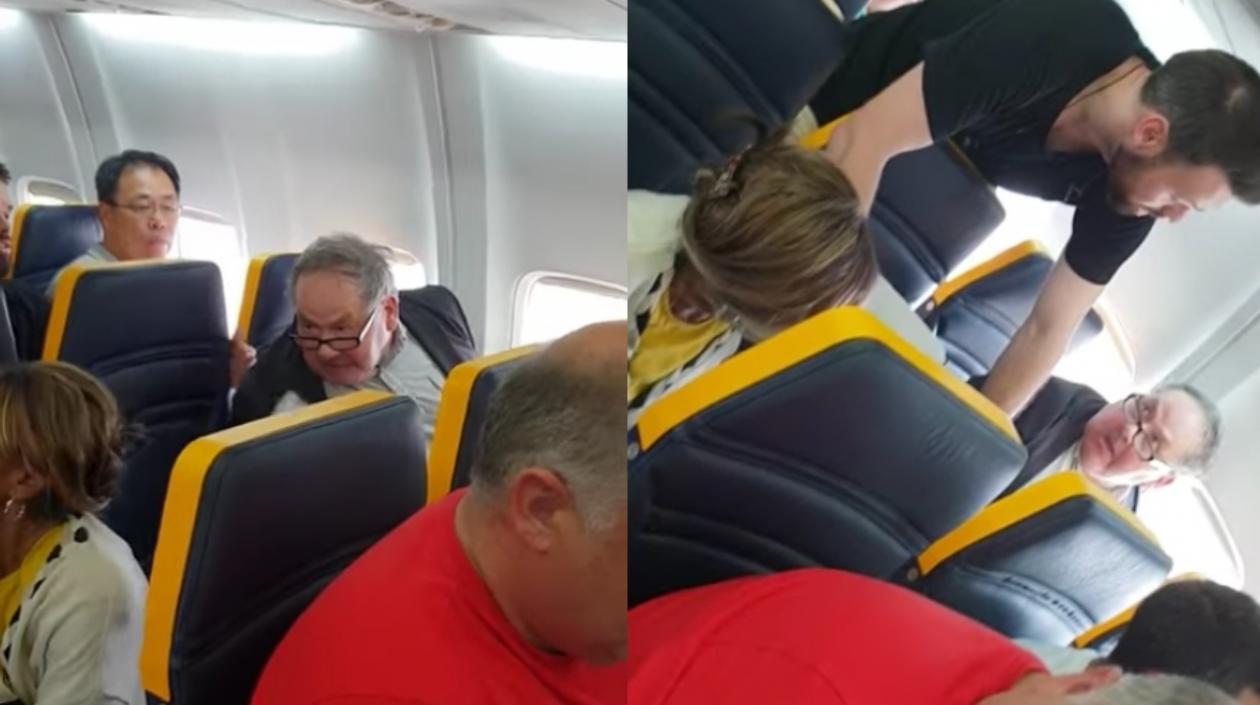 Momentos del incidente. 