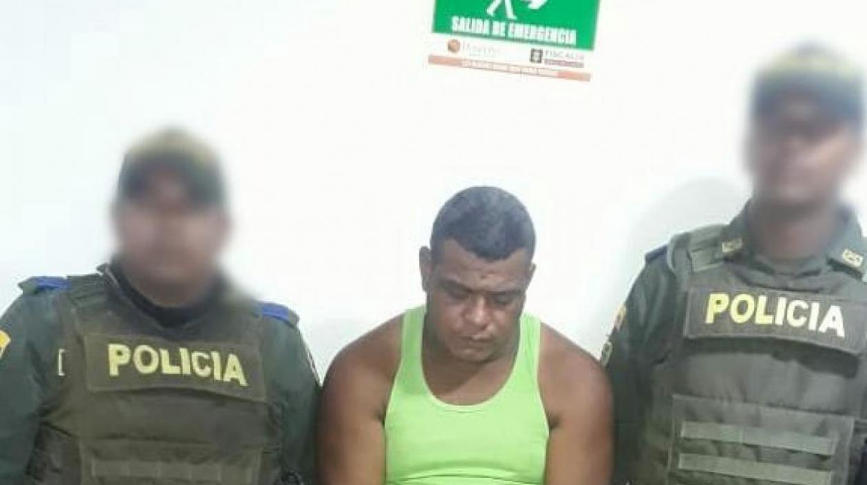 Gerardo Rafael Borrero Díaz, capturado por homicidio.