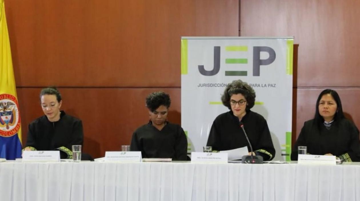 Sala de Reconocimiento de la JEP 