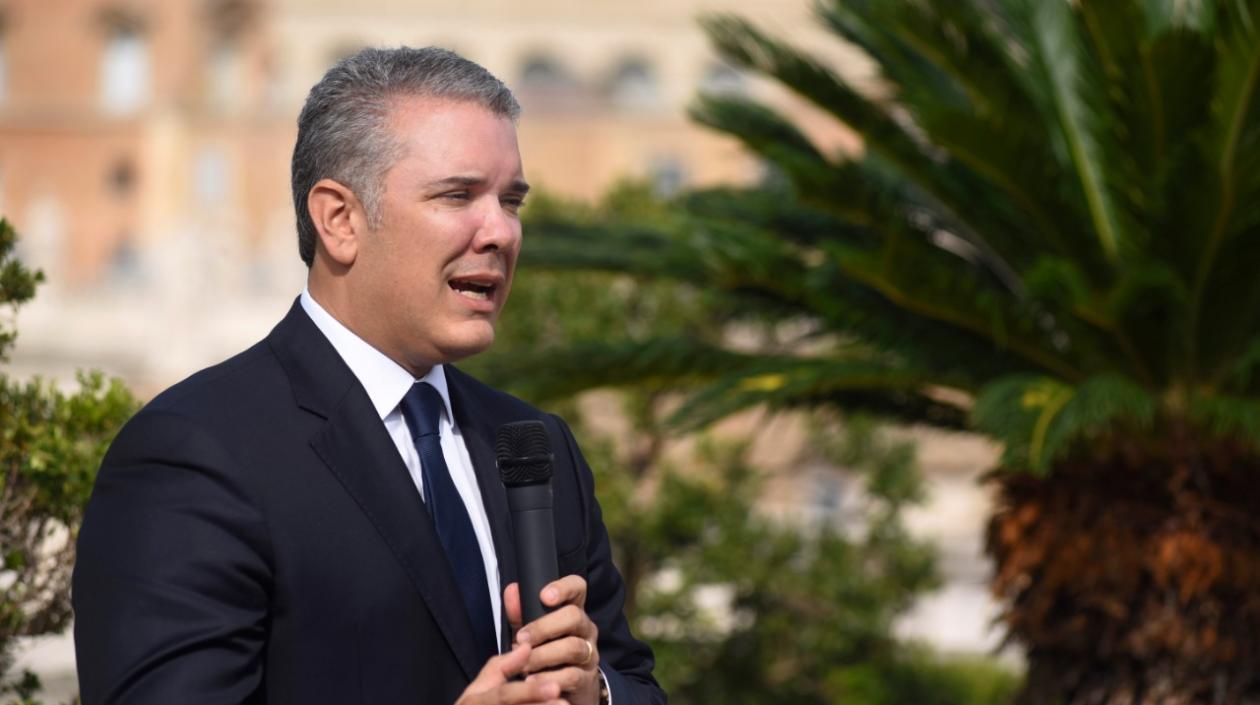 Iván Duque, Presidente de Colombia.