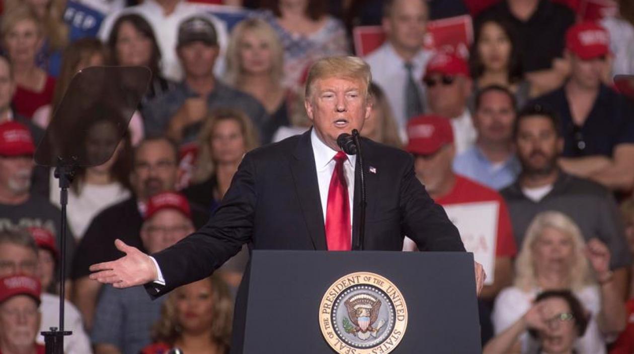 Donald Trump, presidente de Estados Unidos.