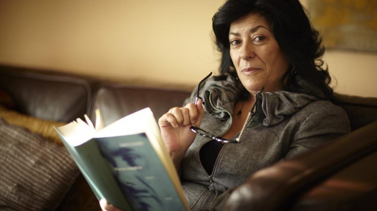 La escritora madrileña Almudena Grandes.