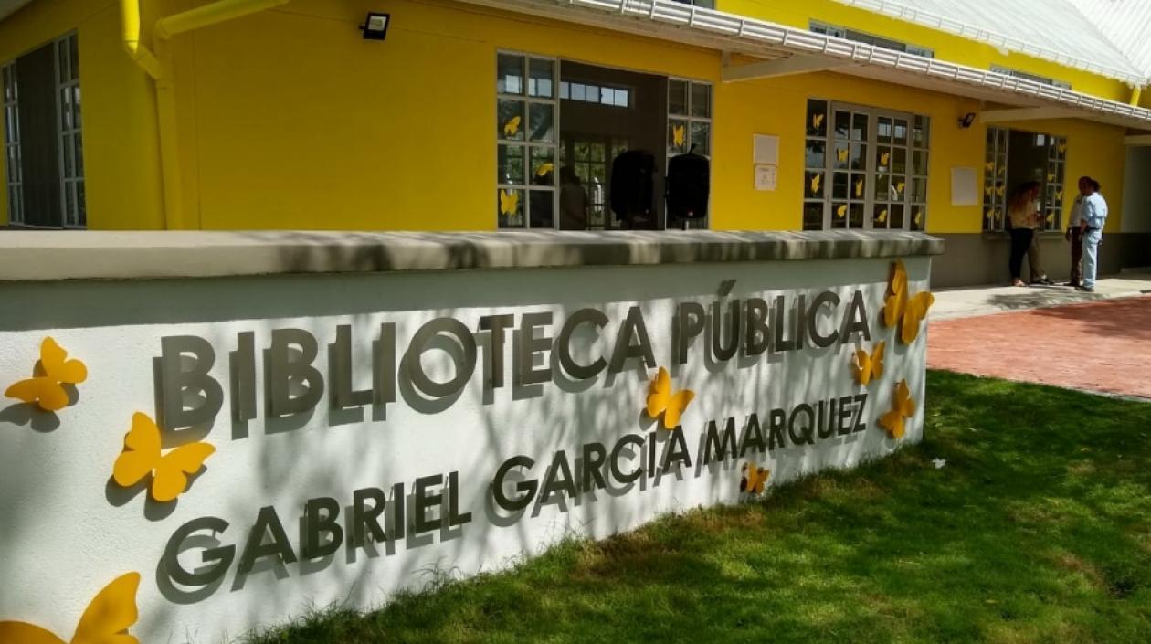Biblioteca Pública Gabriel García Márquez.