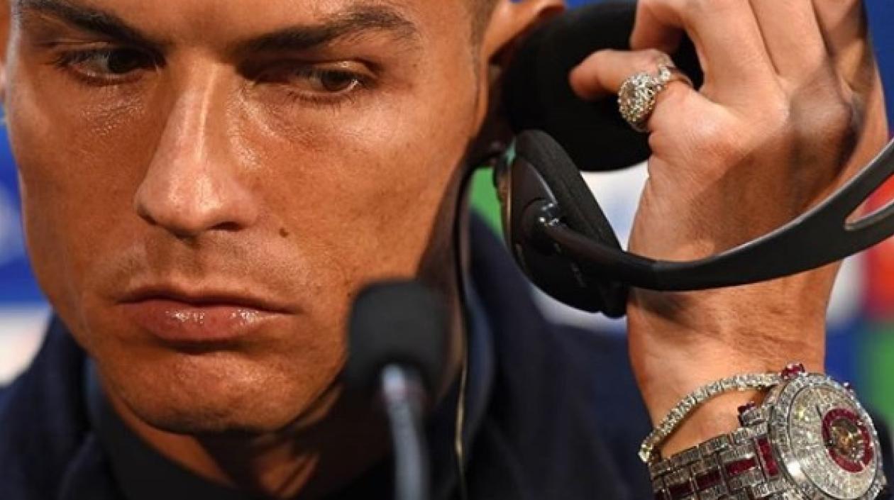 El jugador de fútbol Cristiano Ronaldo.