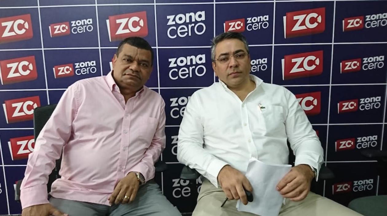Dairo Navarro Pacheco y Héctor Esmeral Lafaurie.