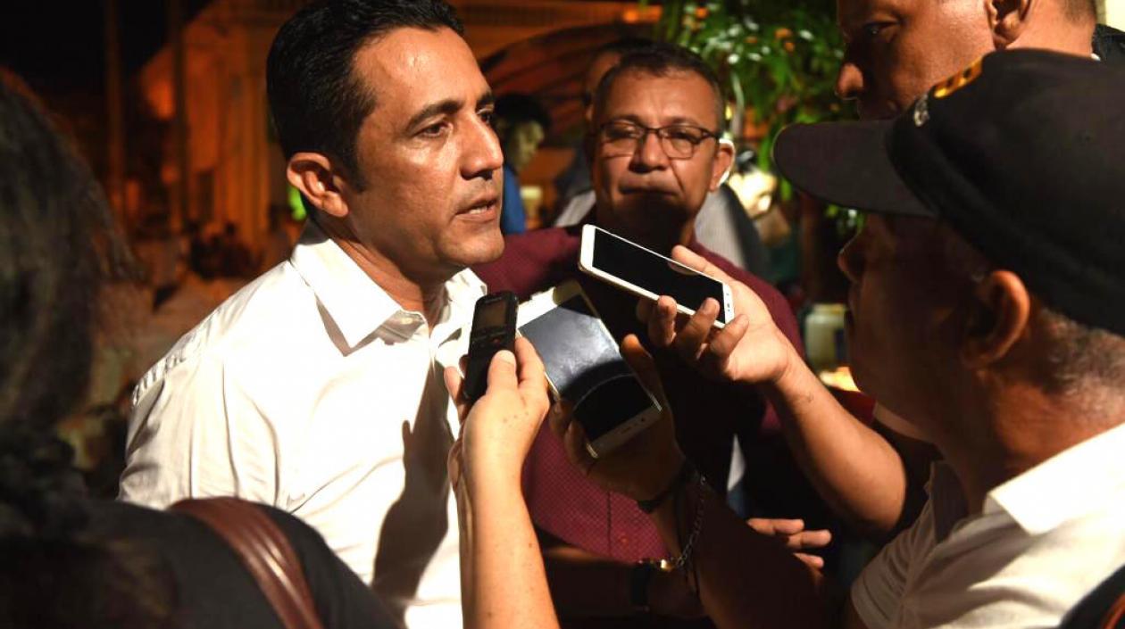 Pedro Lemus, candidato a la Gobernación del Atlántico.