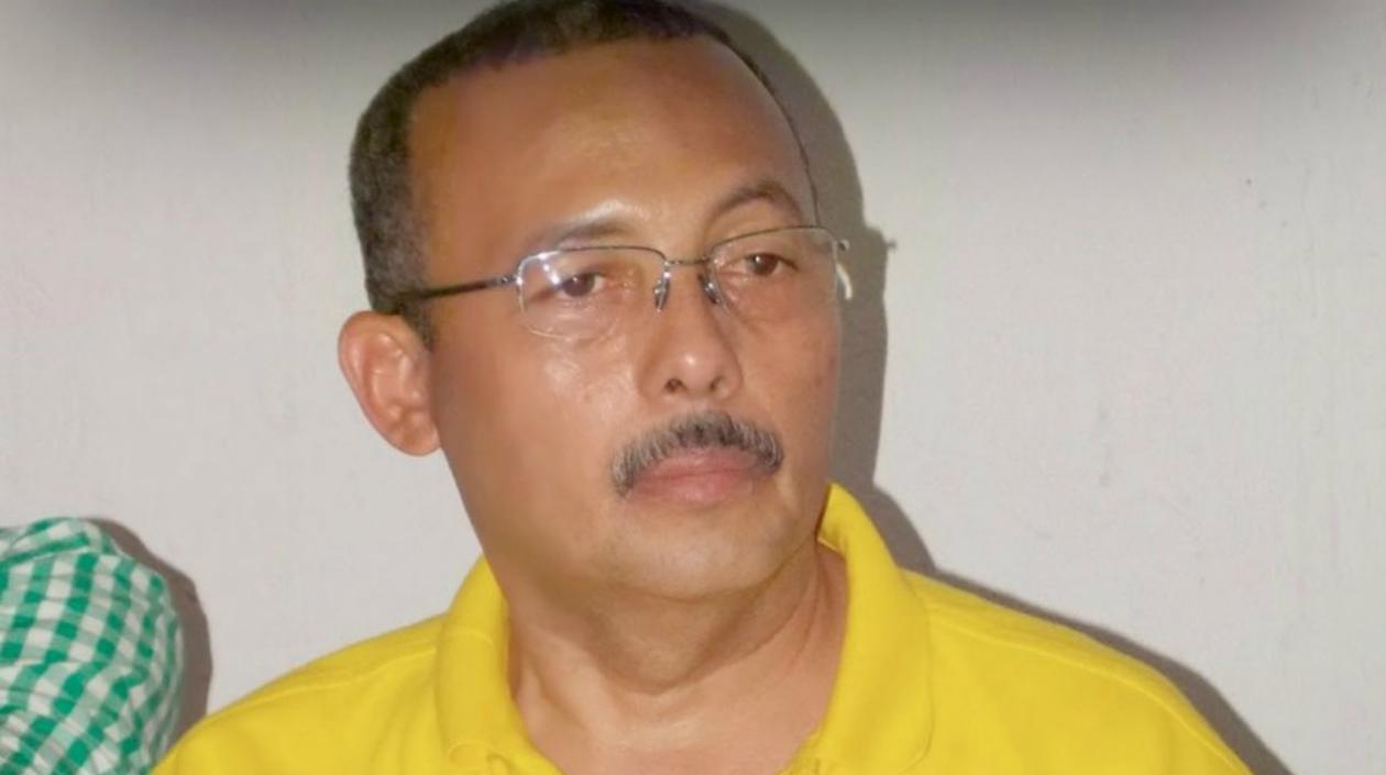 El Gobernador de la Guajira, Wílmer González Brito. 