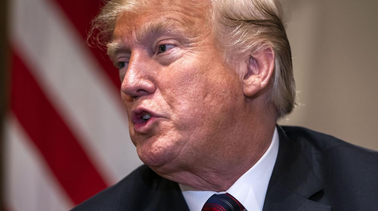 El presidente estadounidense, Donald Trump