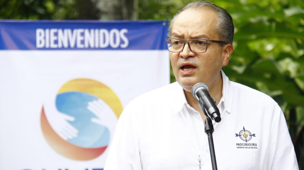 El Procurador General de la Nación, Fernando Carrillo Flórez