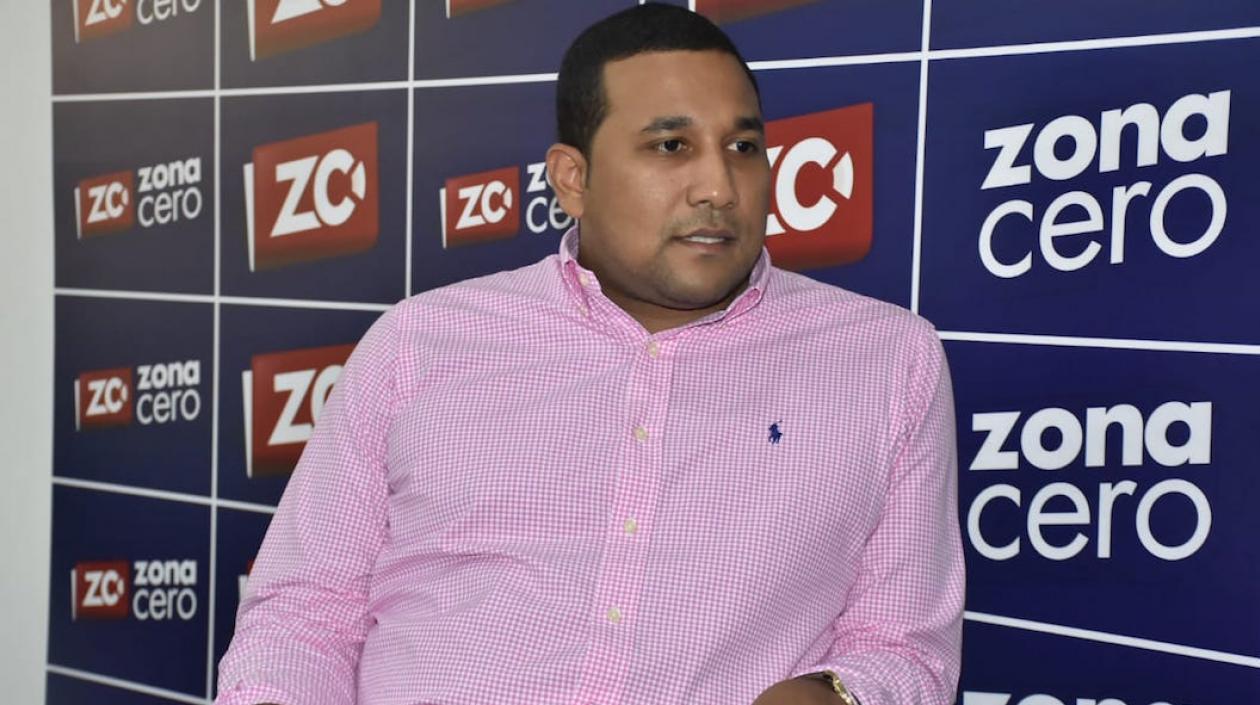 Oscar David Galán, precandidato a la Gobernación del Atlántico.