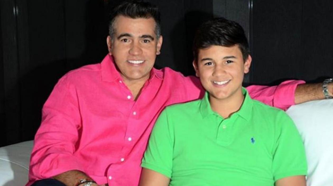 Carlos Calero y su hijo 'Carlitos'.