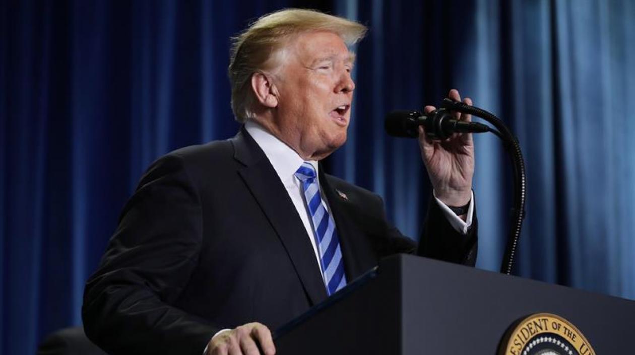 Donald Trump, presidente de Estados Unidos.