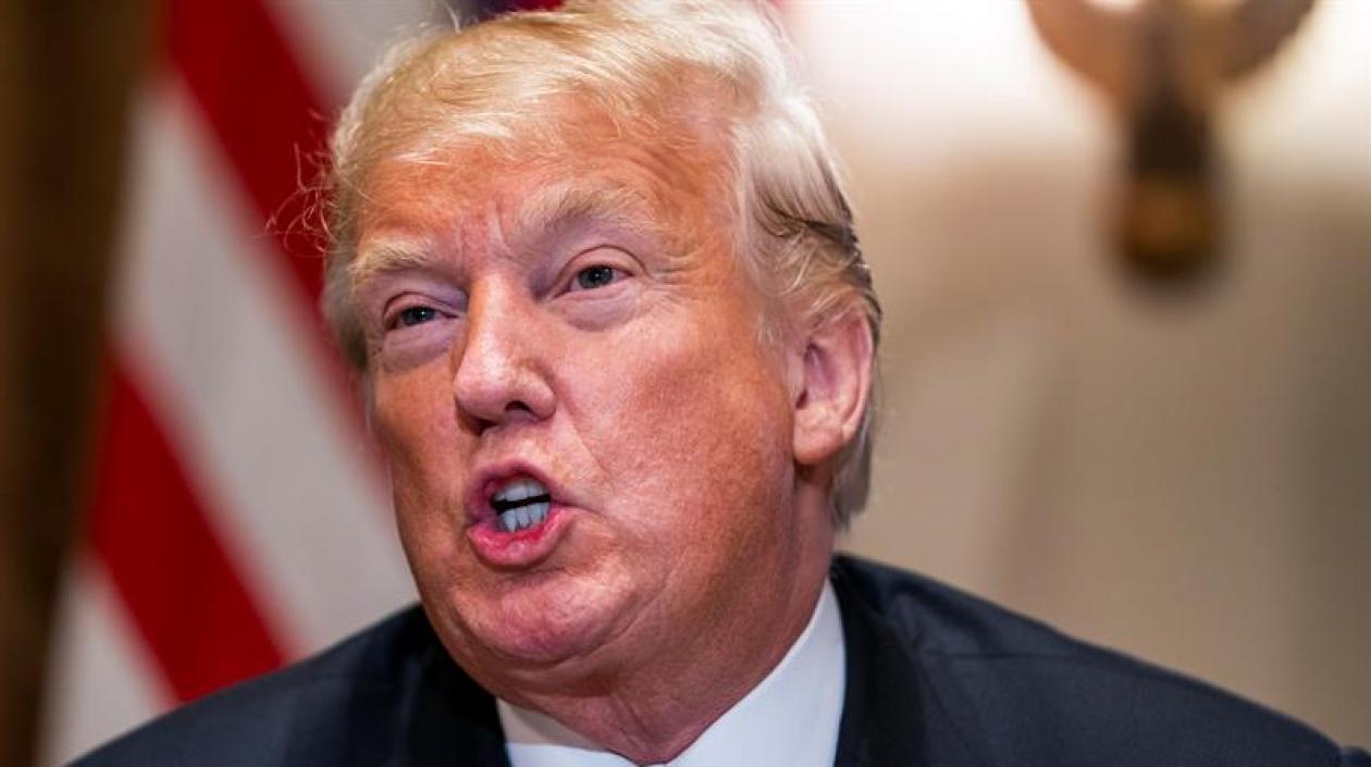 Donald Trump, presidente de Estados Unidos.