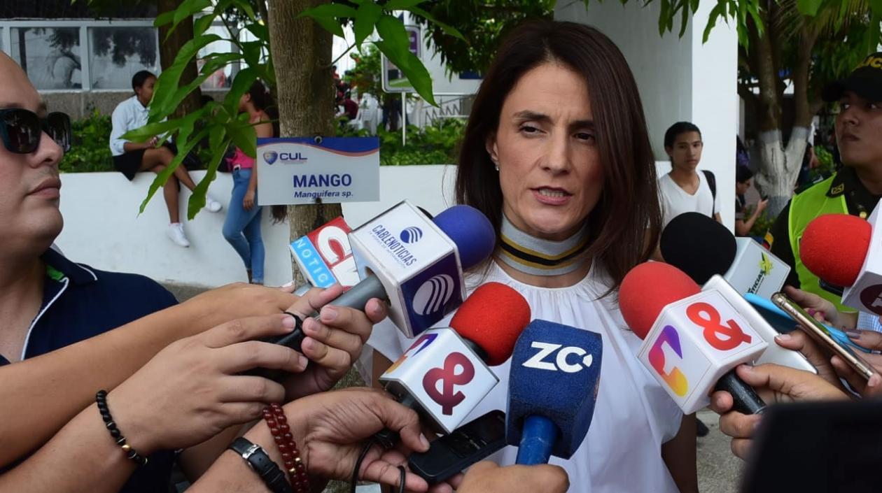 Juliana Pungiluppi, directora General del ICBF.