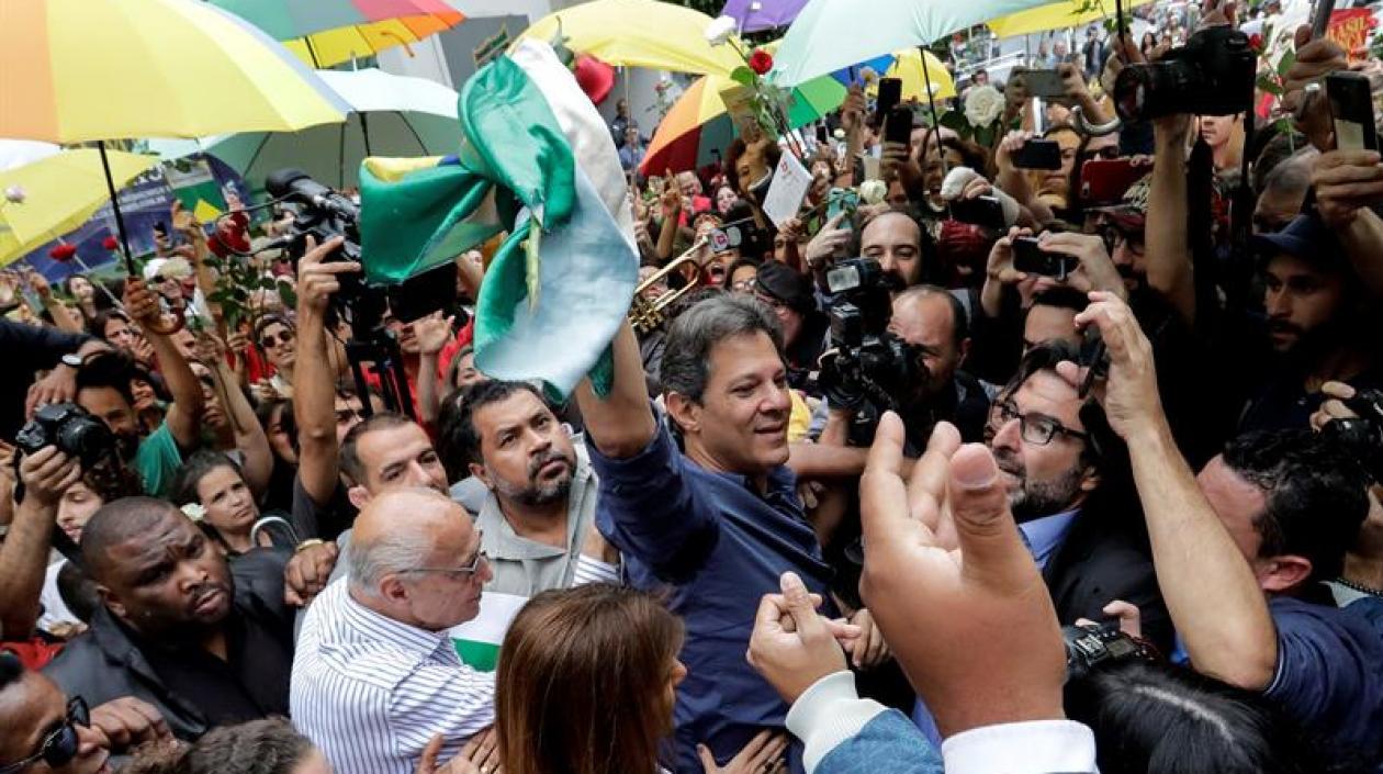 Fernando Haddad, candidato presidencial brasileño.