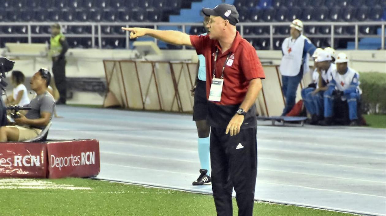 Juan Carlos Conde, asistente técnico del América de Cali.