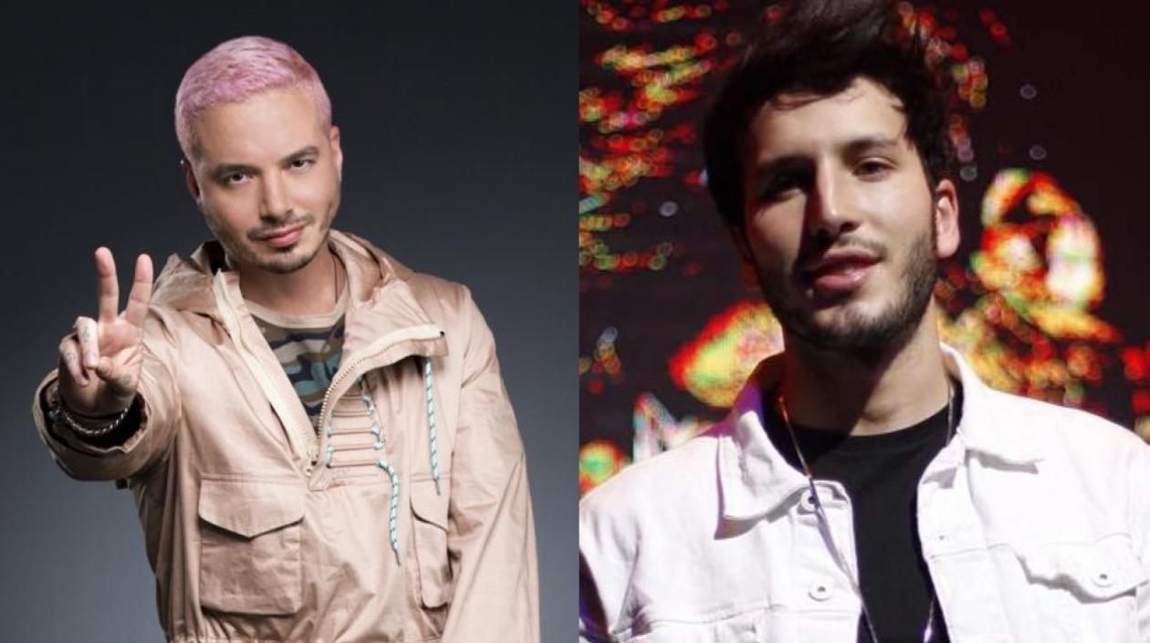 J Balvin y Sebastián Yatra.