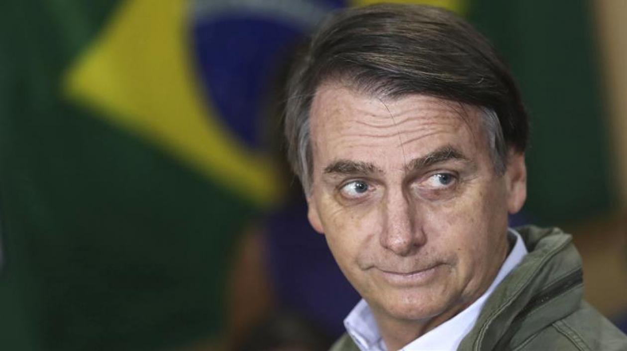 El presidente de Brasil, Jair Bolsonaro.