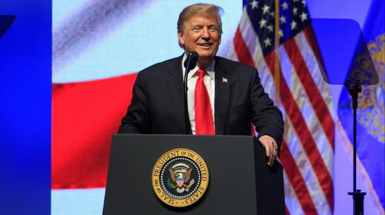 Donald Trump, presidente de Estados Unidos.